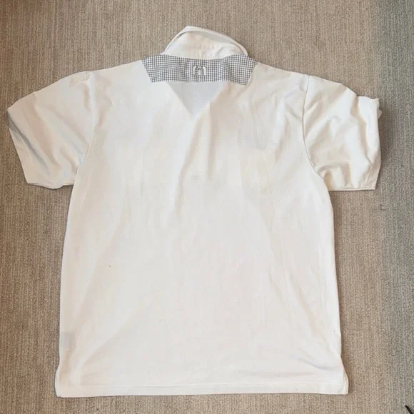 Travis Mathew Mens XL White Short Sleeve Golf Polo Shirt Performance Top - Picture 10 of 11